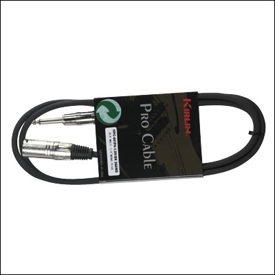 CABLE MICRO - KIRLIN MPC-441P XLR M-JACK 24AW 1.5M